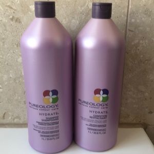 Pureology hydrate shampoo and conditioner liters